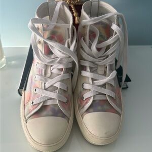 Dior Women's Pastel High-Top Sneakers